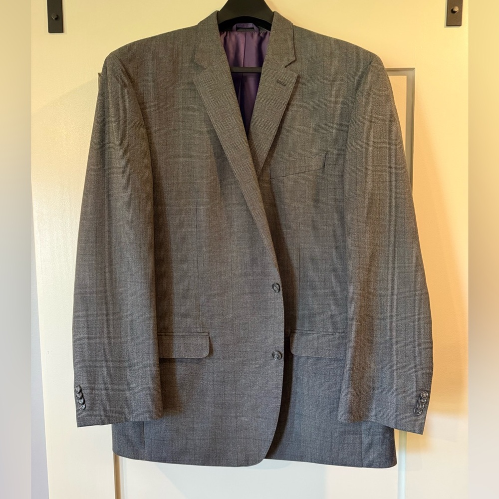Sean John Gray Men's Single-Breasted Blazer